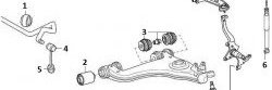 599 р. Полиуретановый сайлентблок передней подвески, стойки стабилизатора Точка Опоры Mercedes-Benz E-Class W210 дорестайлинг седан (1996-1999)  с доставкой в г. Нижний Новгород. Увеличить фотографию 2