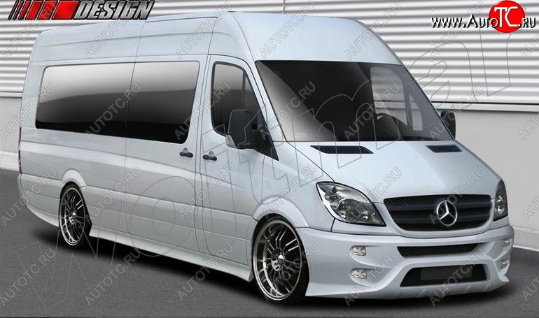 8 899 р. Передний бампер ST Mercedes-Benz Sprinter W906 (2006-2013)  с доставкой в г. Нижний Новгород