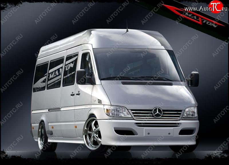 27 999 р. Передний бампер Maxton 2 Mercedes-Benz Sprinter W905 рестайлинг (2000-2006)  с доставкой в г. Нижний Новгород