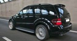 8 449 р. Накладки на колёсные арки CT Mercedes-Benz ML class W164 дорестайлинг (2005-2008) (Неокрашенные)  с доставкой в г. Нижний Новгород. Увеличить фотографию 5