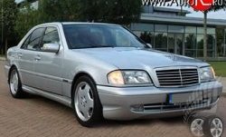 11 399 р. Передний бампер AMG  Mercedes-Benz C-Class  W202 (1993-2001) дорестайлинг седан, рестайлинг седан (Неокрашенный)  с доставкой в г. Нижний Новгород. Увеличить фотографию 2