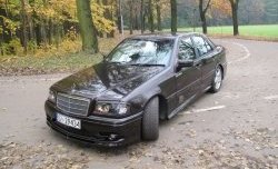 25 899 р. Передний бампер CSR Mercedes-Benz C-Class W202 дорестайлинг седан (1993-1997)  с доставкой в г. Нижний Новгород. Увеличить фотографию 2