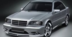 13 049 р. Передний бампер CT  Mercedes-Benz C-Class  W202 (1993-2001) дорестайлинг седан, рестайлинг седан (Неокрашенный)  с доставкой в г. Нижний Новгород. Увеличить фотографию 1