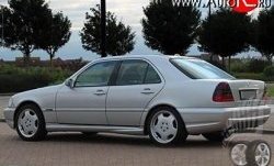 11 399 р. Задний бампер AMG Mercedes-Benz C-Class W202 дорестайлинг седан (1993-1997) (Неокрашенный)  с доставкой в г. Нижний Новгород. Увеличить фотографию 2