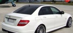 2 269 р. Лип спойлер M-VRS Mercedes-Benz C-Class W204 дорестайлинг седан (2007-2011) (Неокрашенный)  с доставкой в г. Нижний Новгород. Увеличить фотографию 3