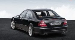 9 799 р. Пороги накладки Carlsson Mercedes-Benz E-Class W211 дорестайлинг седан (2002-2006) (Неокрашенные)  с доставкой в г. Нижний Новгород. Увеличить фотографию 4