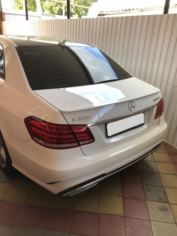 3 399 р. Лип спойлер АВТОКРАТ Лезвие  Mercedes-Benz E-Class  W212 (2009-2017) дорестайлинг седан, рестайлинг седан (Неокрашенный)  с доставкой в г. Нижний Новгород. Увеличить фотографию 5