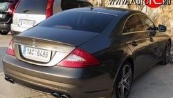 7 199 р. Лип спойлер AMG Mercedes-Benz CLS class C219 (2004-2011) (Неокрашенный)  с доставкой в г. Нижний Новгород. Увеличить фотографию 2