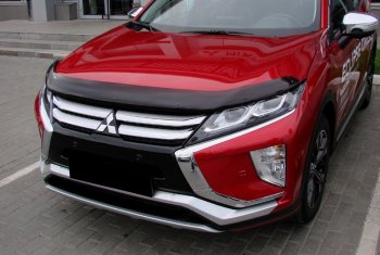 Дефлектор капота SIM Mitsubishi (Митсубиси) Eclipse Cross (эклипс)  GK (2017-2021) GK дорестайлинг