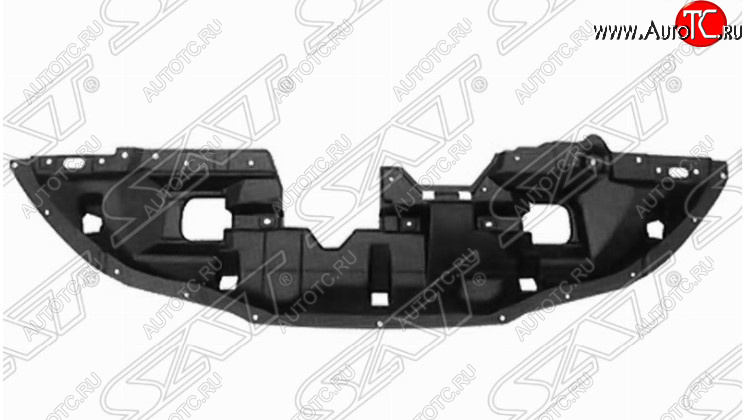1 439 р. Защита двигателя (пыльник) SAT Mitsubishi ASX дорестайлинг (2010-2012) (Передняя)  с доставкой в г. Нижний Новгород