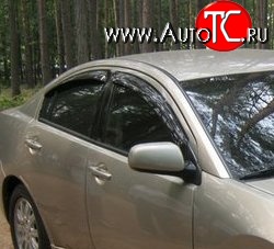 999 р. Комплект дефлекторов окон (ветровиков) 4 шт. (седан) Russtal Mitsubishi Galant (2004-2012)  с доставкой в г. Нижний Новгород