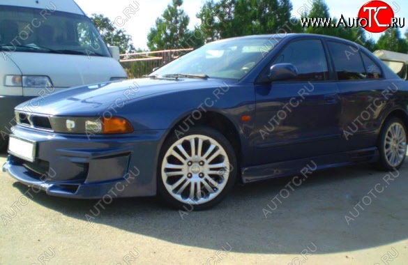 22 899 р. Передний бампер R1 Mitsubishi Galant 8  дорестайлинг седан (1996-1998)  с доставкой в г. Нижний Новгород