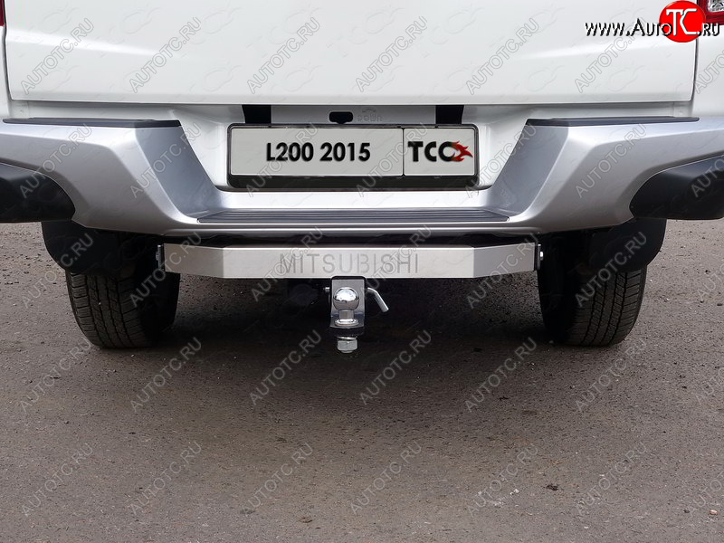 20 949 р. Фаркоп (тягово-сцепное устройство) TCC Тюнинг  Mitsubishi L200  5 KK,KL (2015-2022) дорестайлинг, рестайлинг (Оцинкованный, шар E)  с доставкой в г. Нижний Новгород