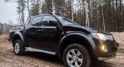 11 199 р. Пластиковый шноркель RA Mitsubishi L200 4  дорестайлинг (2006-2014)  с доставкой в г. Нижний Новгород. Увеличить фотографию 2