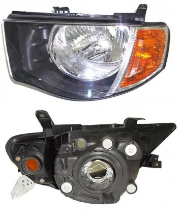 Левая фара SAT (OEM) Mitsubishi (Митсубиси) L200 (л) ( 4,  5 KK,KL) (2006-2022) 4, 5 KK,KL  дорестайлинг, рестайлинг