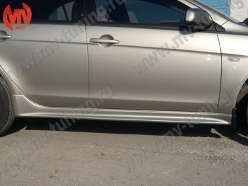 Пороги накладки INTENSE 2.0 Mitsubishi Lancer 10 седан дорестайлинг (2007-2010)