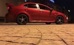 7 999 р. Спойлер ЭВО Mitsubishi Lancer 10 седан рестайлинг (2011-2017) (Неокрашенный)  с доставкой в г. Нижний Новгород. Увеличить фотографию 2