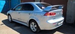 11 699 р. Спойлер Evo V1 Высокий Mitsubishi Lancer 10 седан рестайлинг (2011-2017) (Неокрашенный)  с доставкой в г. Нижний Новгород. Увеличить фотографию 5