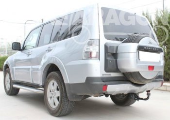 11 999 р. Фаркоп Aragon. (шар A) Mitsubishi Pajero 4 V80 дорестайлинг (2006-2011)  с доставкой в г. Нижний Новгород. Увеличить фотографию 7