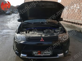 3 189 р. Растяжка (распорка) передних стоек MV-Tuning Mitsubishi Outlander GF 3-ий рестайлинг (2018-2022)  с доставкой в г. Нижний Новгород. Увеличить фотографию 5