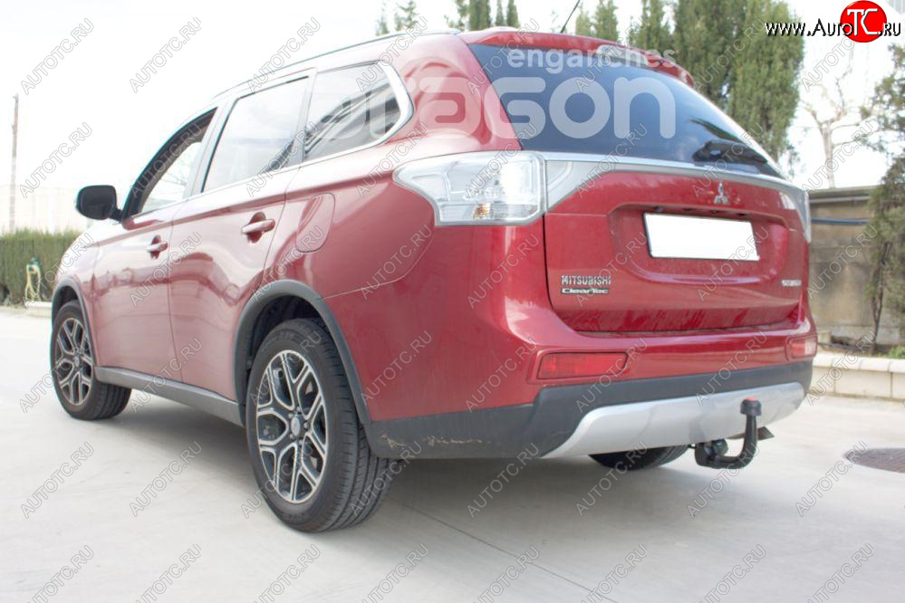 22 699 р. Фаркоп Aragon.(шар V) Mitsubishi Outlander GF дорестайлинг (2012-2014)  с доставкой в г. Нижний Новгород