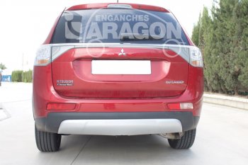 22 699 р. Фаркоп Aragon.(шар V) Mitsubishi Outlander GF дорестайлинг (2012-2014)  с доставкой в г. Нижний Новгород. Увеличить фотографию 5