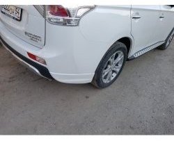 4 799 р. Боковые накладки на задний бампер BROOMER Design  Mitsubishi Outlander  GF (2012-2014) дорестайлинг (Неокрашенная)  с доставкой в г. Нижний Новгород. Увеличить фотографию 4