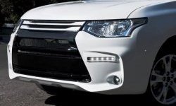 Передний бампер Tuning-Sport Mitsubishi Outlander GF дорестайлинг (2012-2014)