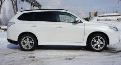 6 199 р. Пороги накладки Broomer Design Mitsubishi Outlander GF дорестайлинг (2012-2014) (Неокрашенные)  с доставкой в г. Нижний Новгород. Увеличить фотографию 2