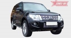 Декоративный элемент воздухозаборника Souz-96 (d10) (рестайлинг 11-14) Mitsubishi Pajero 4 V80 3 дв. 1-ый рестайлинг (2011-2014)