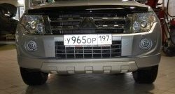 10 499 р. Накладка переднего бампера GT Dynamics Mitsubishi Pajero 4 V80 дорестайлинг (2006-2011) (Дорестайлинг, Неокрашенная)  с доставкой в г. Нижний Новгород. Увеличить фотографию 5