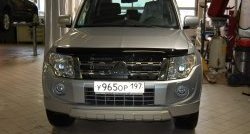 10 499 р. Накладка переднего бампера GT Dynamics Mitsubishi Pajero 4 V80 дорестайлинг (2006-2011) (Дорестайлинг, Неокрашенная)  с доставкой в г. Нижний Новгород. Увеличить фотографию 6