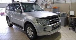 10 499 р. Накладка переднего бампера GT Dynamics Mitsubishi Pajero 4 V80 дорестайлинг (2006-2011) (Дорестайлинг, Неокрашенная)  с доставкой в г. Нижний Новгород. Увеличить фотографию 4