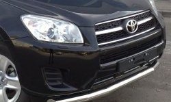 Защита переднего бампера (Ø76 мм, нержавейка) Russtal Toyota RAV4 XA30 5 дв. 1-ый рестайлинг (2008-2010)