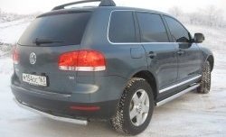 7 999 р. Защита заднего бампера Volkswagen Touareg GP дорестайлинг (2002-2007)  с доставкой в г. Нижний Новгород. Увеличить фотографию 2