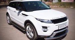 13 499 р. Одинарная защита переднего бампера SLITKOFF диаметром 76 мм (Dynamic)  Land Rover Range Rover Evoque  1 L538 (2011-2015) дорестайлинг 3 дв., дорестайлинг 5 дв.  с доставкой в г. Нижний Новгород. Увеличить фотографию 2