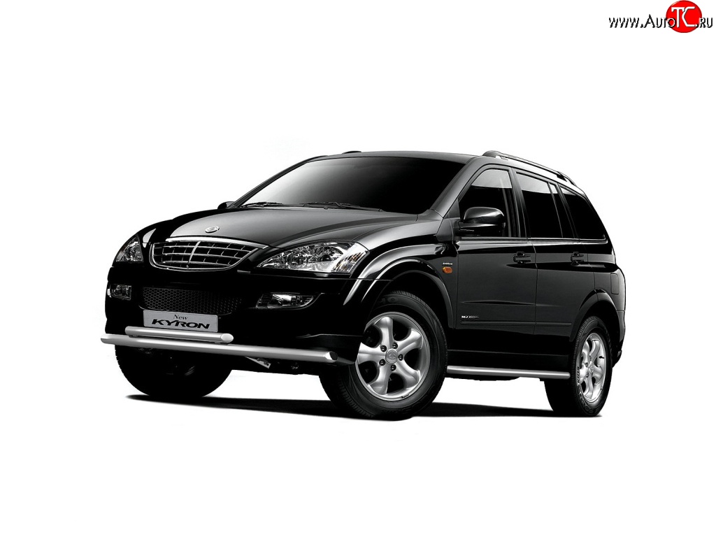 14 549 р. Широкая защита порогов Petroil Tuning SSANGYONG Kyron дорестайлинг (2005-2007)  с доставкой в г. Нижний Новгород