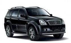 6 599 р. Одинарная защита переднего бампера Petroil Tuning диаметром 63 мм SSANGYONG Rexton Y250 (2006-2012)  с доставкой в г. Нижний Новгород. Увеличить фотографию 2