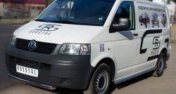 12 549 р. Одинарная защита переднего бампера Russtal диаметром 63 мм Volkswagen Transporter T5 дорестайлинг (2003-2009)  с доставкой в г. Нижний Новгород. Увеличить фотографию 4