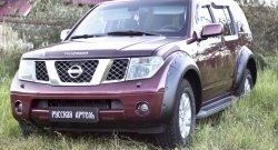 20 599 р. Расширители арок RA (комплект) Nissan Pathfinder R51 дорестайлинг (2004-2007) (Поверхность глянец (под окраску), Неокрашенные)  с доставкой в г. Нижний Новгород. Увеличить фотографию 2