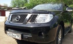 2 879 р. Сетка в решетку радиатора Russtal Nissan Pathfinder R51 рестайлинг (2009-2014) (черная)  с доставкой в г. Нижний Новгород. Увеличить фотографию 3