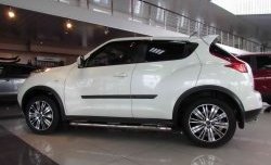 12 049 р. Комплект дефлекторов окон Impul Nissan Juke 1 YF15 дорестайлинг (2010-2014)  с доставкой в г. Нижний Новгород. Увеличить фотографию 4