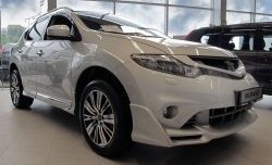 22 749 р. Комплект порогов Impul Nissan Murano 2 Z51 рестайлинг (2010-2016) (Неокрашенные)  с доставкой в г. Нижний Новгород. Увеличить фотографию 2