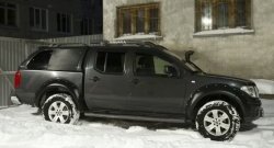 20 649 р. Накладки на колёсные арки RA (комплект) Nissan Navara 2 D40 дорестайлинг (2004-2010) (Поверхность шагрень)  с доставкой в г. Нижний Новгород. Увеличить фотографию 9