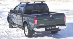 1 799 р. Накладки на борта кузова автомобиля RA Nissan Navara 2 D40 дорестайлинг (2004-2010) (Задний откидной борт)  с доставкой в г. Нижний Новгород. Увеличить фотографию 2