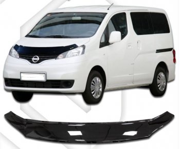 Дефлектор капота CA-Plastiс Nissan (Нисан) NV200 (НВ200)  Euro (2009-2025) Euro