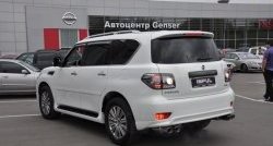 20 499 р. Накладка на заднюю дверь автомобиля Impul Nissan Patrol 6 Y62 дорестайлинг (2010-2014)  с доставкой в г. Нижний Новгород. Увеличить фотографию 2