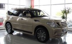 12 049 р. Молдинги (накладки на двери) Impul Nissan Patrol 6 Y62 дорестайлинг (2010-2014) (Неокрашенные)  с доставкой в г. Нижний Новгород. Увеличить фотографию 12