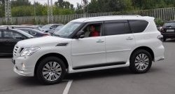 43 999 р. Комплект порогов Impul Nissan Patrol 6 Y62 дорестайлинг (2010-2014) (Неокрашенные)  с доставкой в г. Нижний Новгород. Увеличить фотографию 6