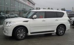 43 999 р. Комплект порогов Impul Nissan Patrol 6 Y62 дорестайлинг (2010-2014) (Неокрашенные)  с доставкой в г. Нижний Новгород. Увеличить фотографию 7